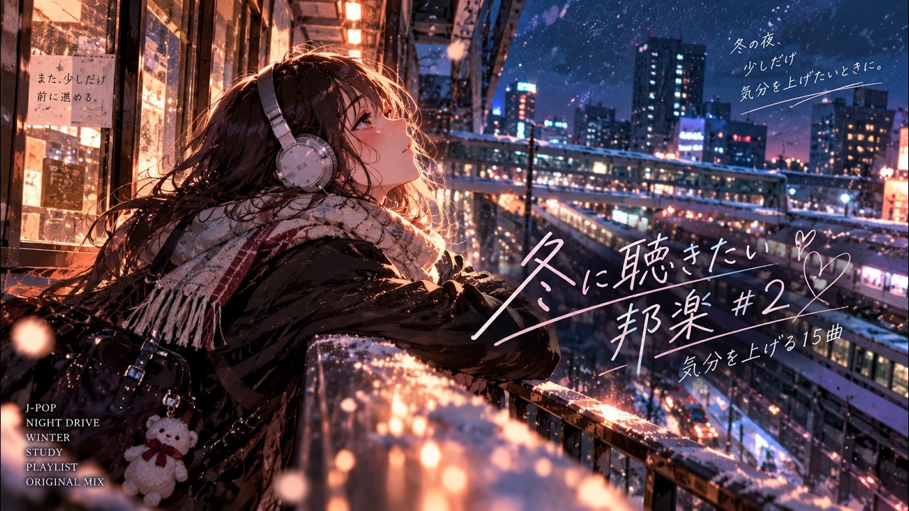 冬に聴きたい邦楽 #2｜気分を上げる15曲
