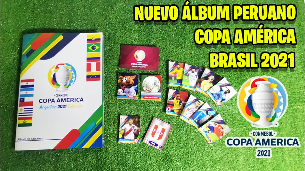 Álbum COPA AMÉRICA BRASIL 2021: Unboxing nuevo álbum Editorial América (Made in Perú)