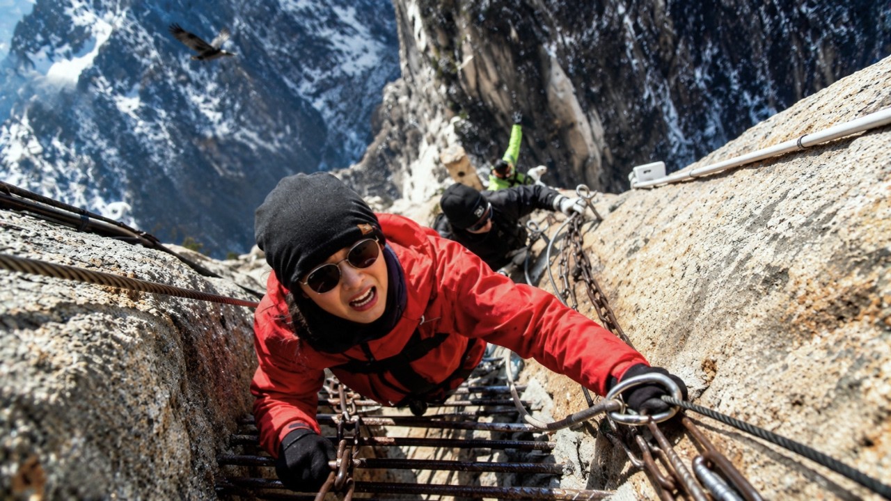 The Truth Behind the World's Deadliest Hike 😱 (Mount Huashan, China Travel Vlog)