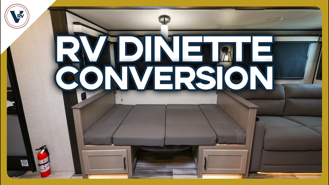 How Do I Convert My RV Dinette To A Bed? | RV Quick Tips - Ep. 7