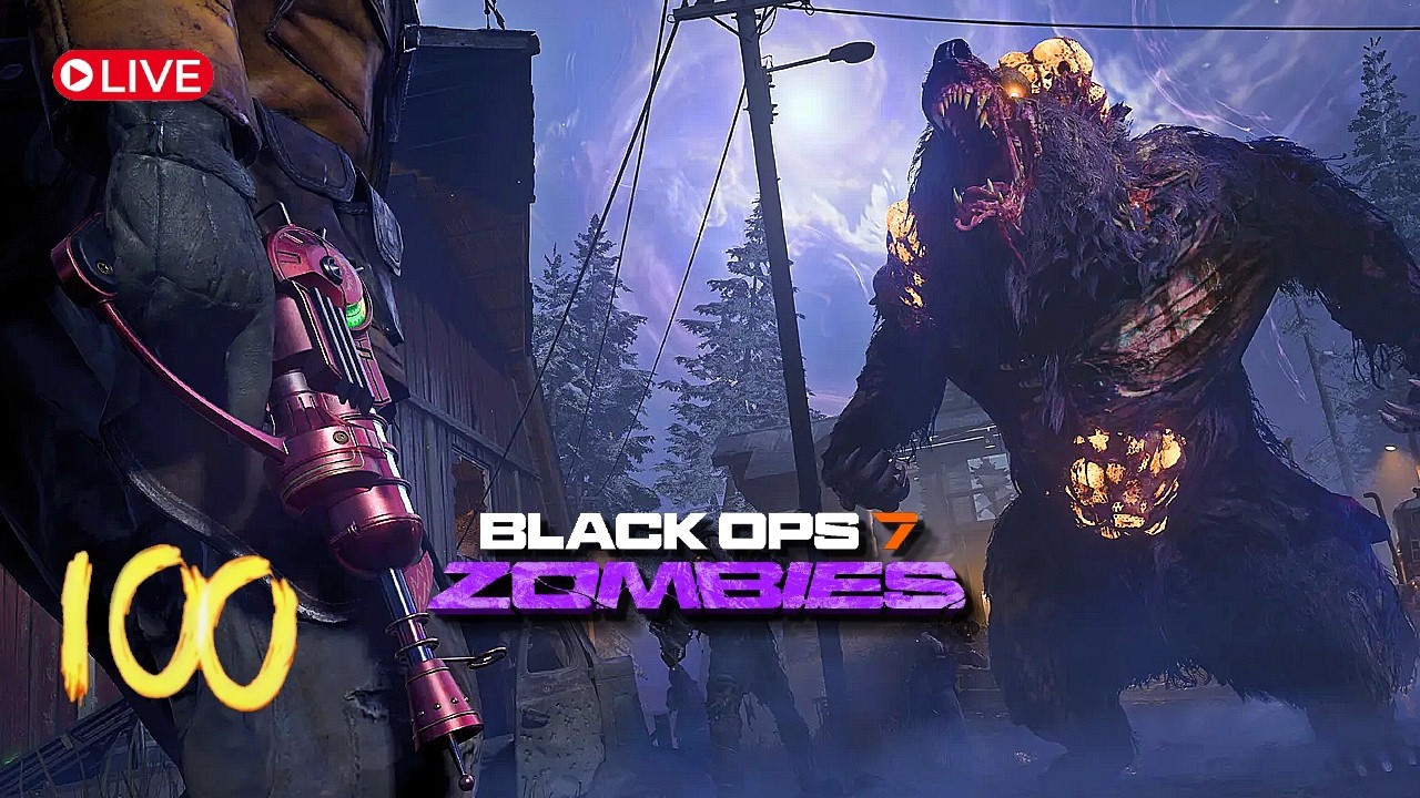 Easter Egg  Round 100 Com  Charlie Zombies e Leandro | Bo7 Zombies