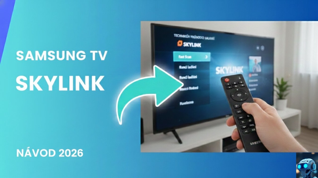 Jak naladit SKYLINK (2026) | Samsung TV i dal&scaron;&iacute;,