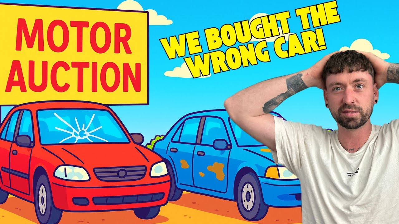 BUYING CARS AT AUCTION, SMASHED WINDSCREENS AND POOR PAINT JOBS!