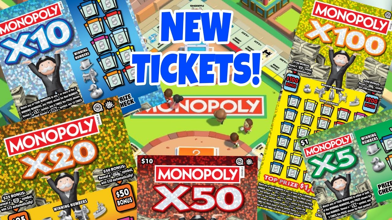 NEW MONOPOLY SCRATCH OFF TICKETS MD LOTTERY #scratchers #scratchofftickets