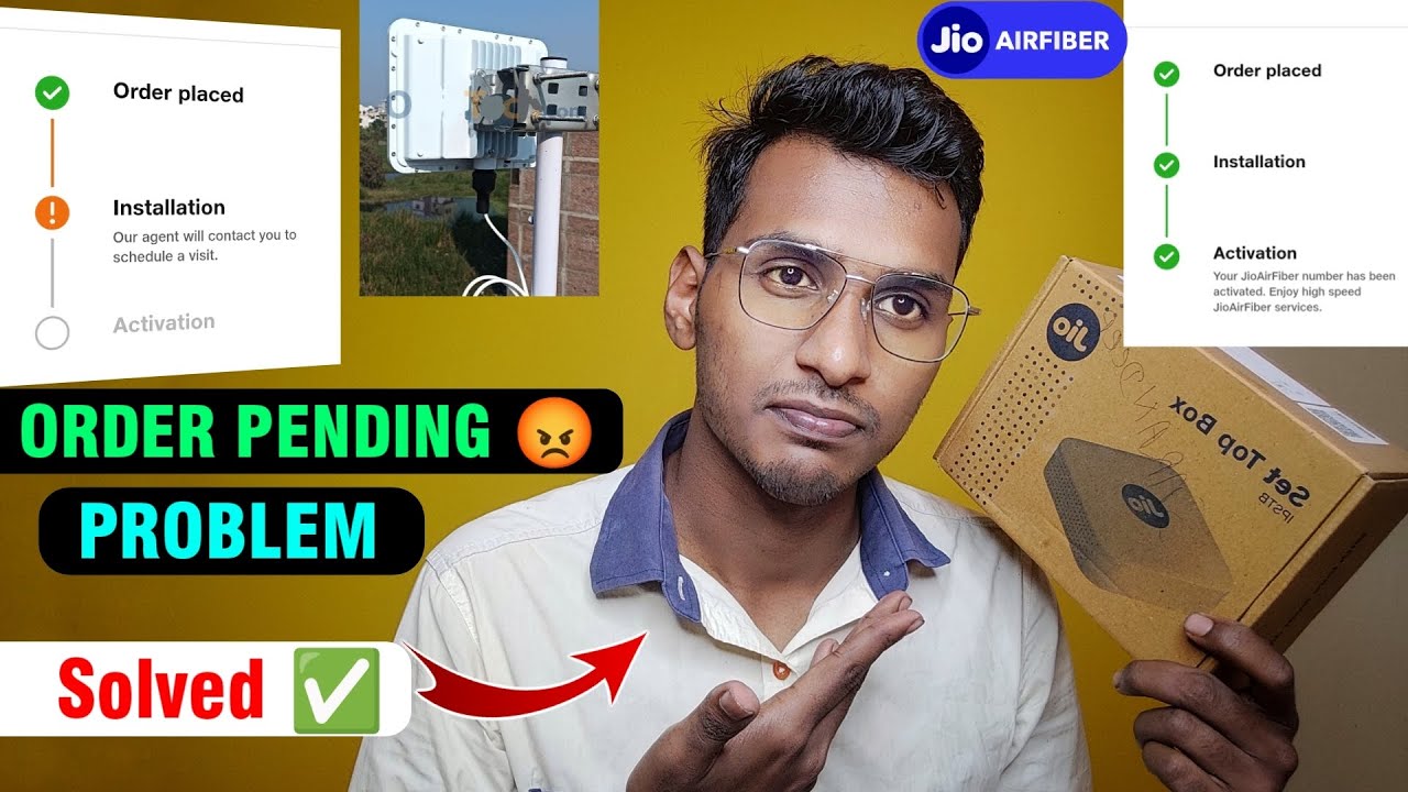 Jio AirFiber 🛜 - FREE order Pending Problem 😡 | Solved ✅ & Installation JioHome Free