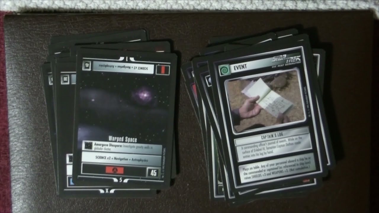 Star Trek CCG AU UNBOXING, 4 of 5