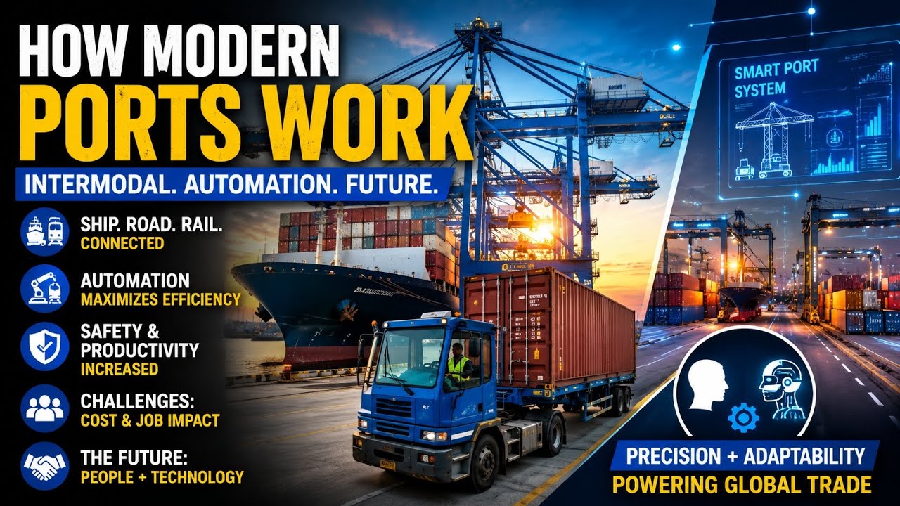 Inside the World&rsquo;s Smartest Container Ports