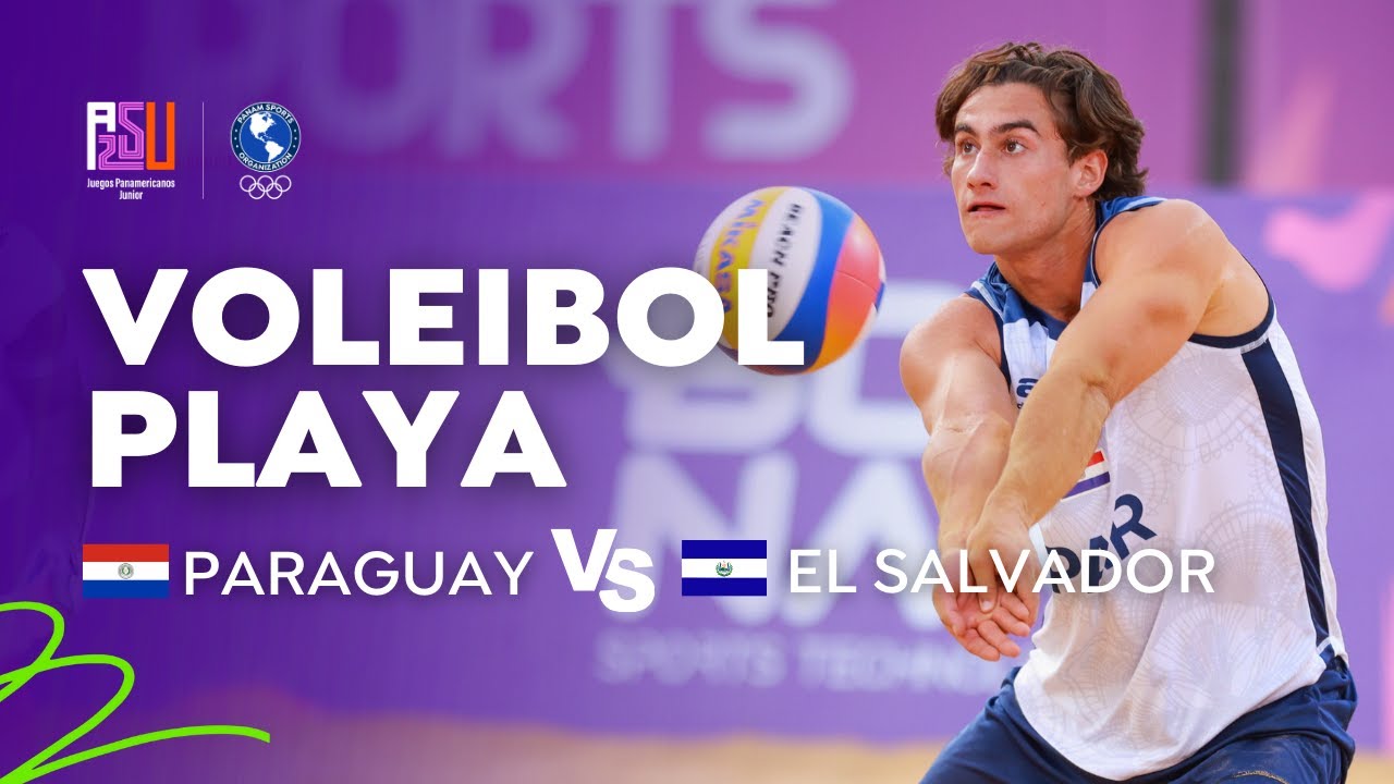 Paraguay vs El Salvador - Voleibol de Playa Masculino - Juegos Panamericanos Junior ASU 2025