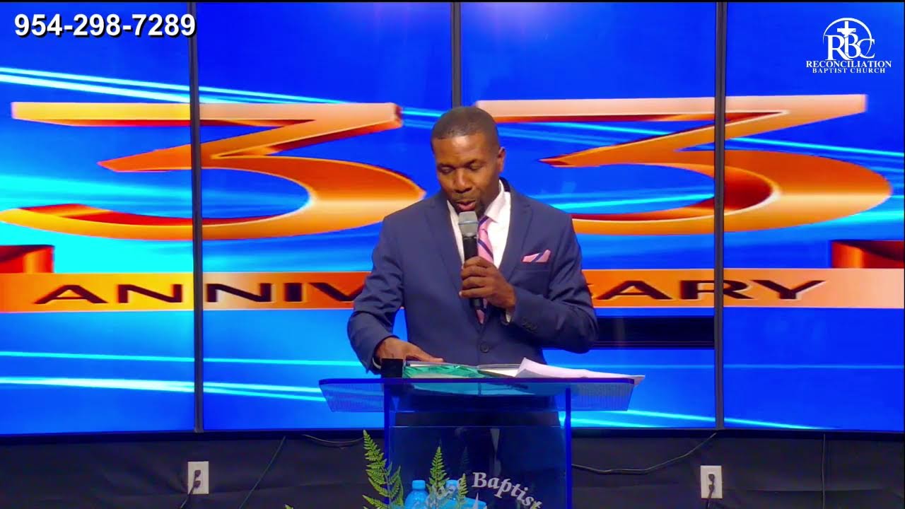 Célébration du 33 ème Anniversaire 03/30/2025 || Reconciliation Baptist Church | LIVE STREAM