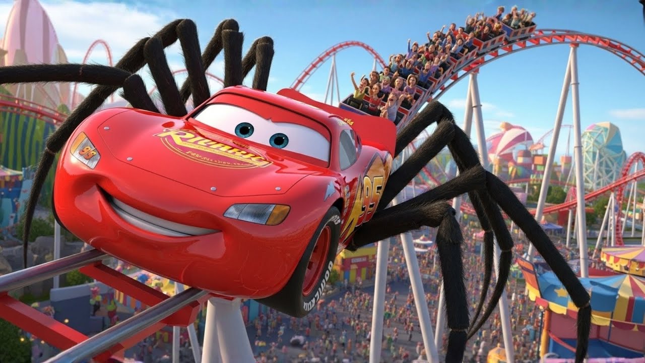 From Fun Ride to Chaos: Roller Coaster McQueen Unleashed