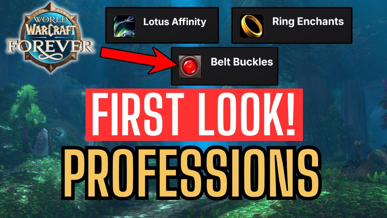 FIRST LOOK at Every Profession Bonus in World of Warcraft Forever (Classic+)