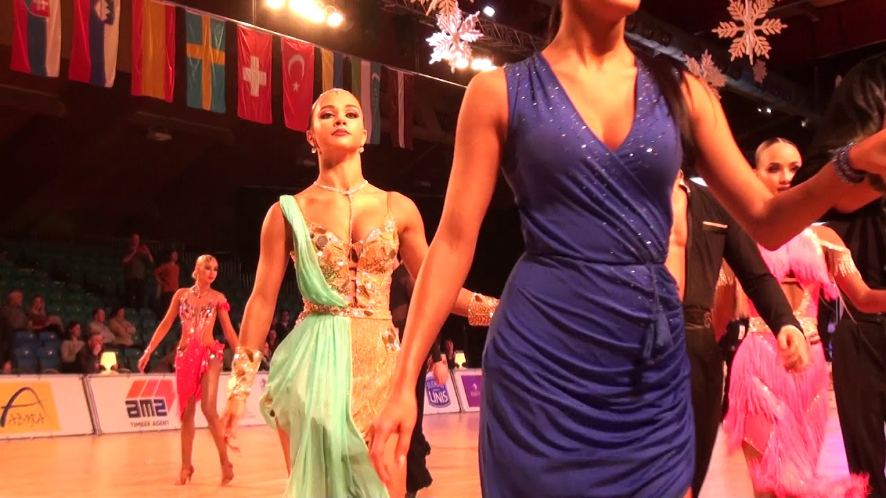 00016 WDSF U21 Open Latin r.1  BELLEVUE PARK HOTE cup