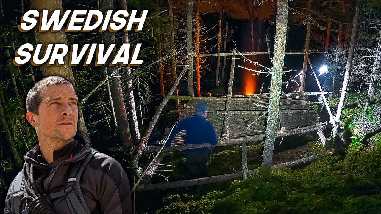 BYGGER VINDSKYDD I MÖRKRET - ÖVERNATTNING #1