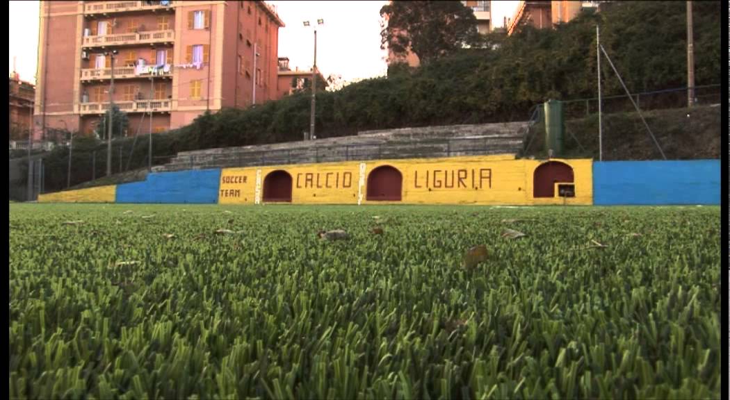 IL NUOVO SPETTACOLARE CAMPO DI CORONATA (GENOVA)