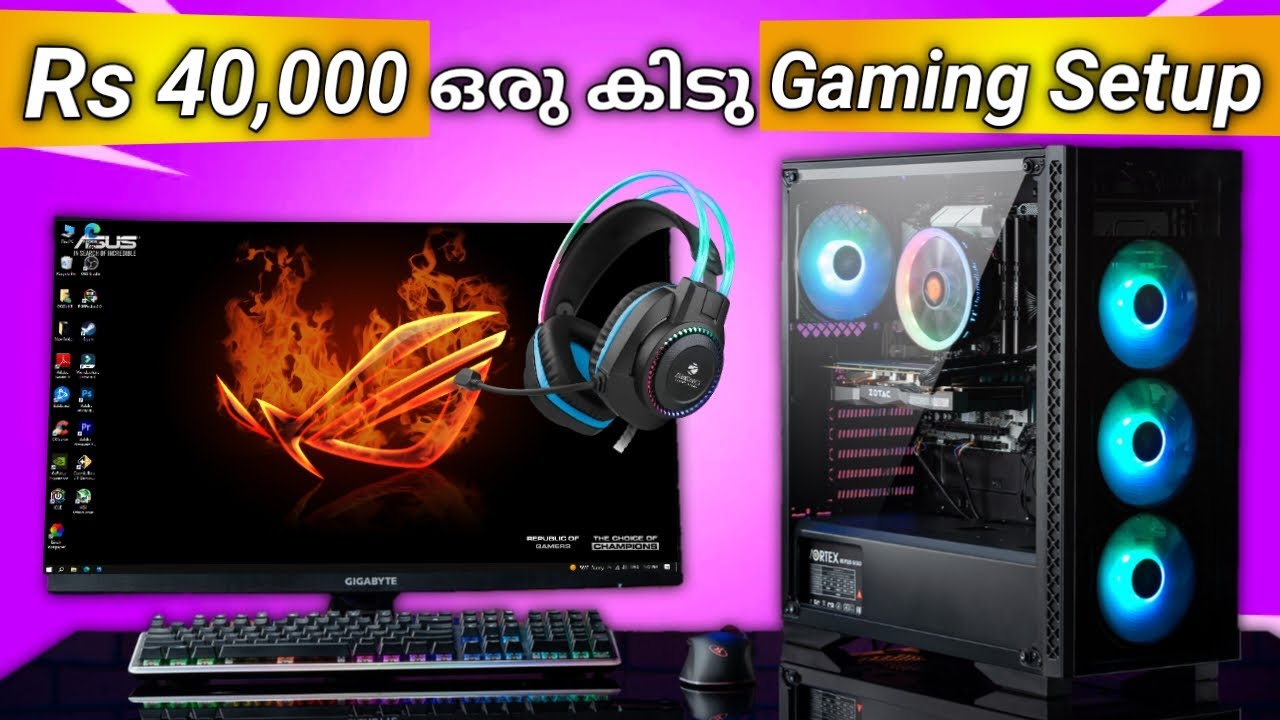 40k Full Gaming Setup 2022 Malayalam (spec guide)|Techmart360