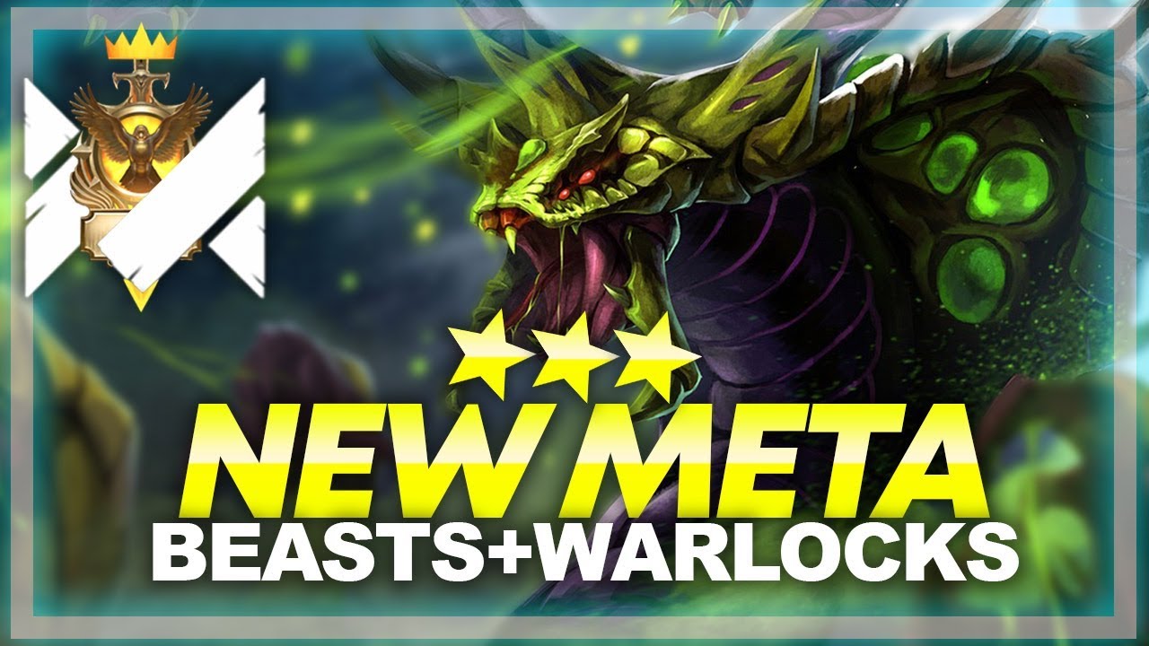 Warlocks + Beasts is the New Meta! - Savjz Dota Underlords