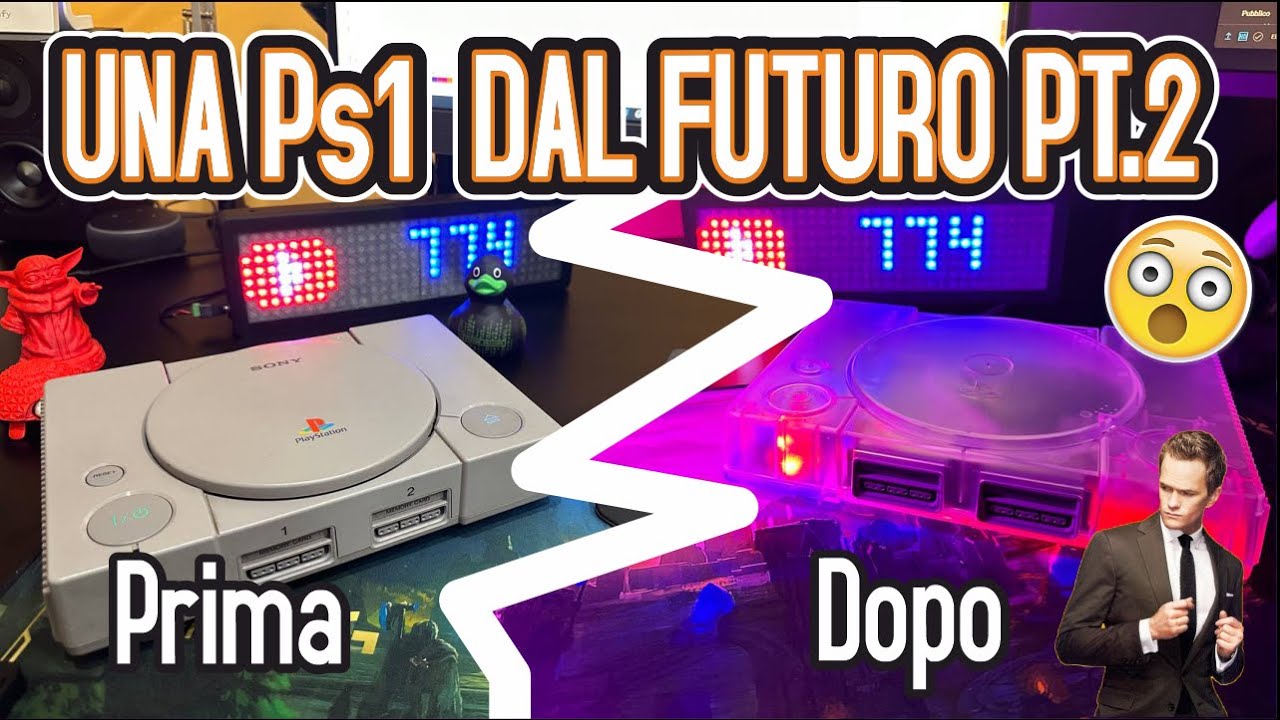 Una #playstation 1 che viene Dal FUTURO pt.2 💿🎮 #XStation #ps1 🕹️🔮