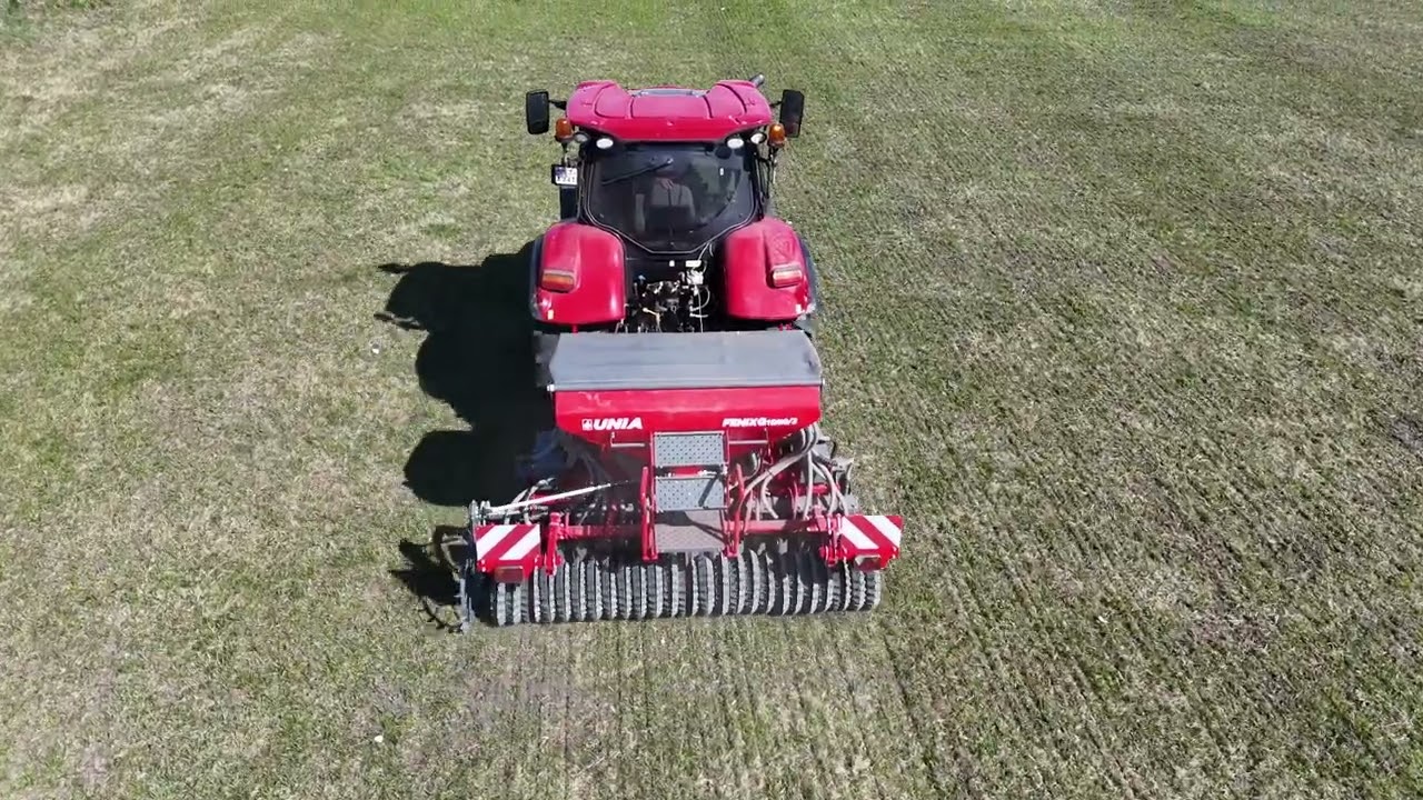 Siewnik UNIA FENIX G 1000/3 na naszym gospodarstwie!