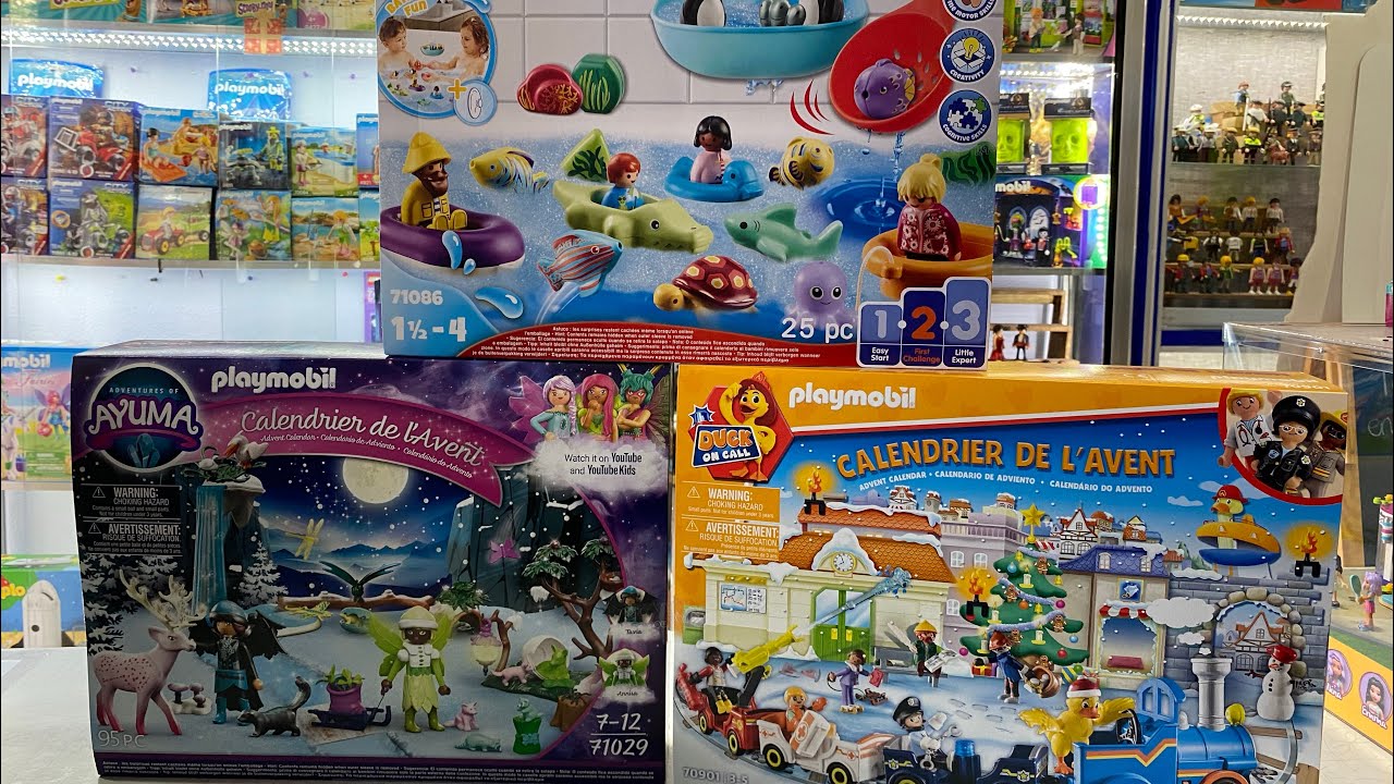 Calendarios de adviento de Playmobil 2022 y descatalogados!
