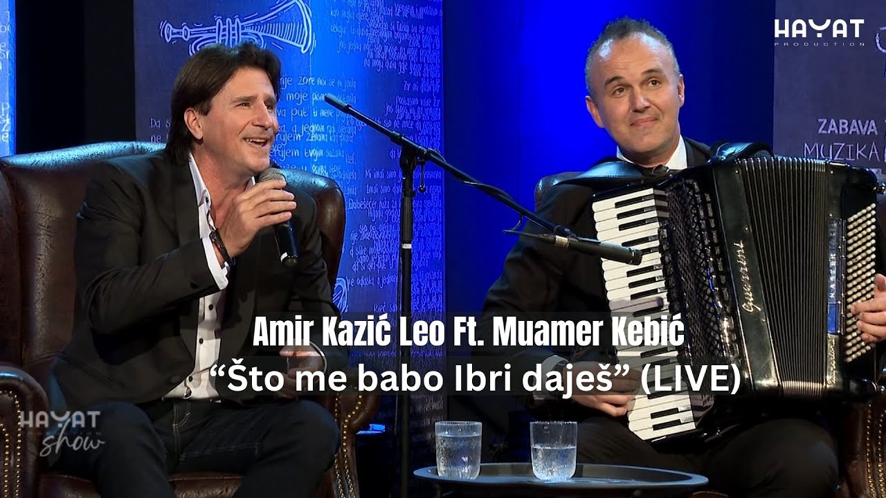 🎙️ Amir Kazić Leo ft. Muamer Kebić – Što me babo Ibri daješ (LIVE) | HP Show (21.06.2025)