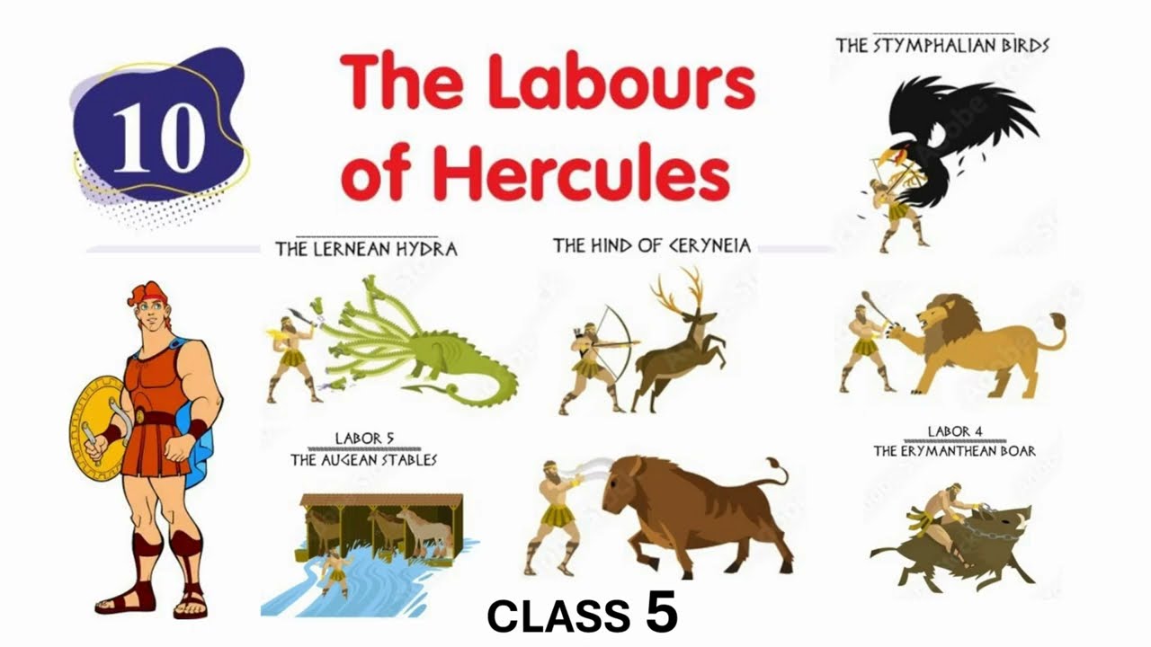 The Labours of Hercules – Poem Complete Explanation | Line by Line | Summary & Meaning
