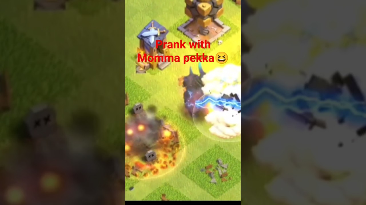 Momma pekka got pranked🤣 #coc #clashofclans #cocattack #video #viral #viralvideo