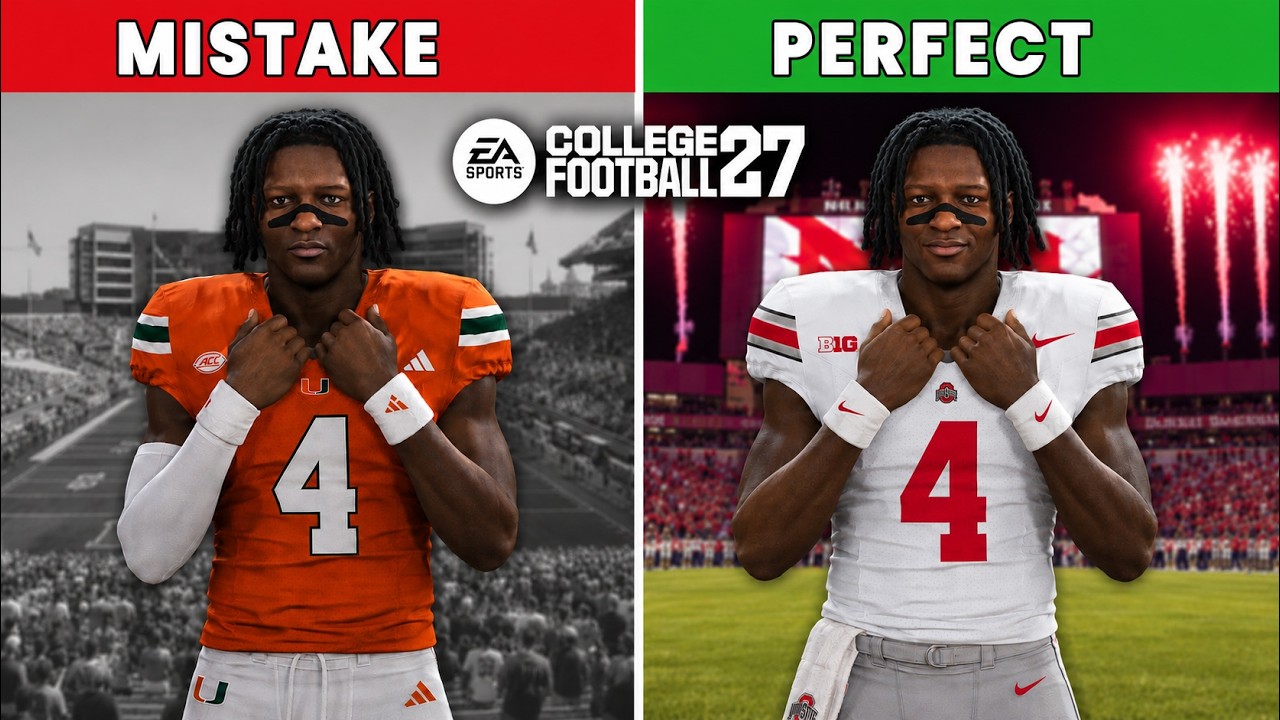 Не совершайте эти 10 ошибок в College Football 27