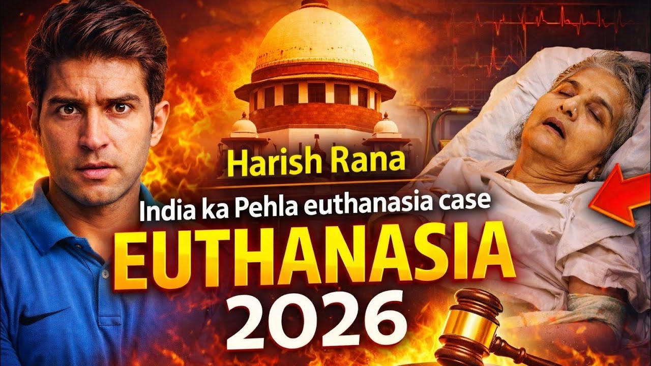 Euthanasia हिन्दी में | क्या इंसान को अपनी मौत चुनने का हक़ है?Aruna Shanbaug & Harish Rana Case