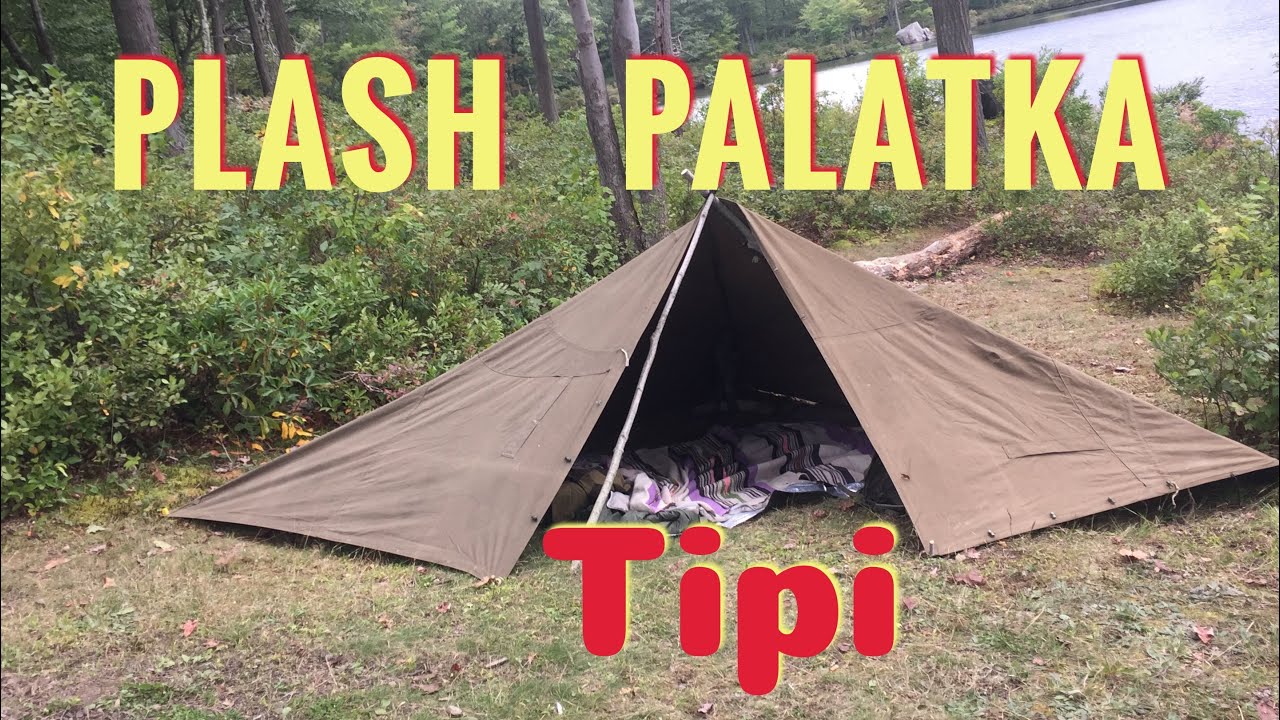 Plash Palatka Super Shelter, Canvas Tipi