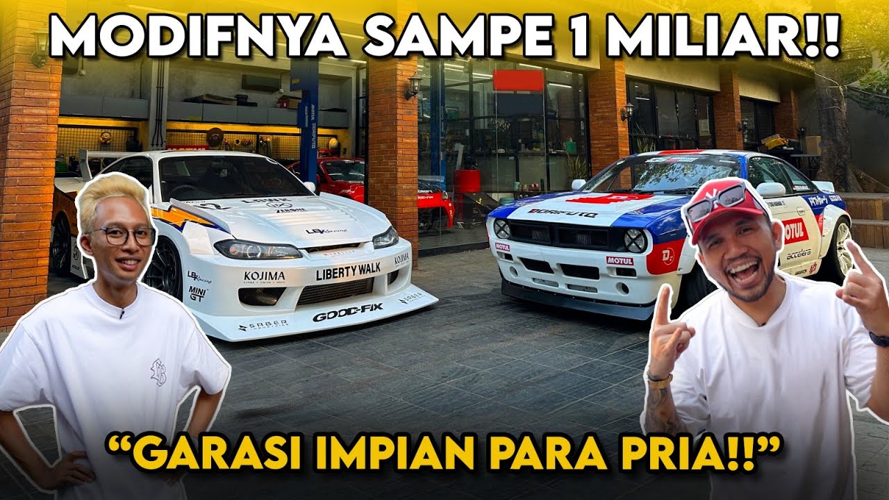 KOLEKSINYA MAKIN SADIS‼️ GARASI DRIFT MODIF MOBIL SAMPE 1 MILIAR JON⁉️