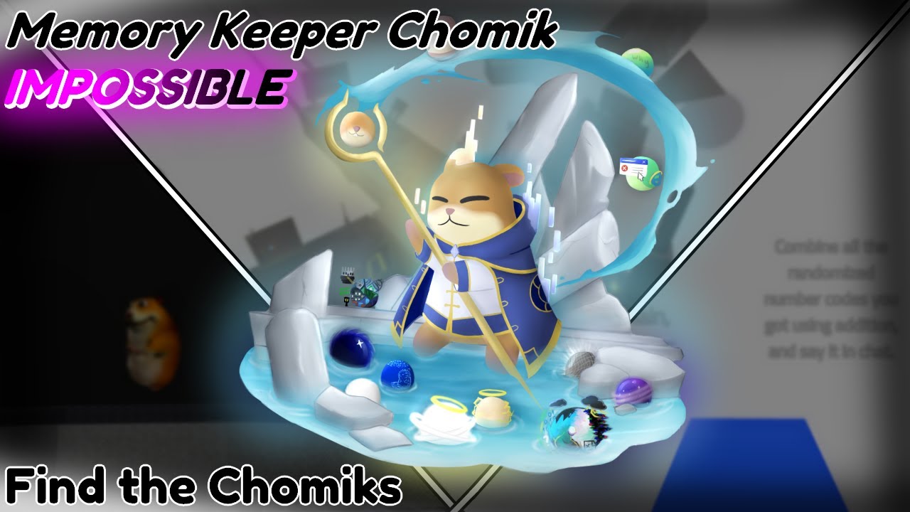 How to find MEMORY KEEPER CHOMIK in FIND THE CHOMIKS || Roblox