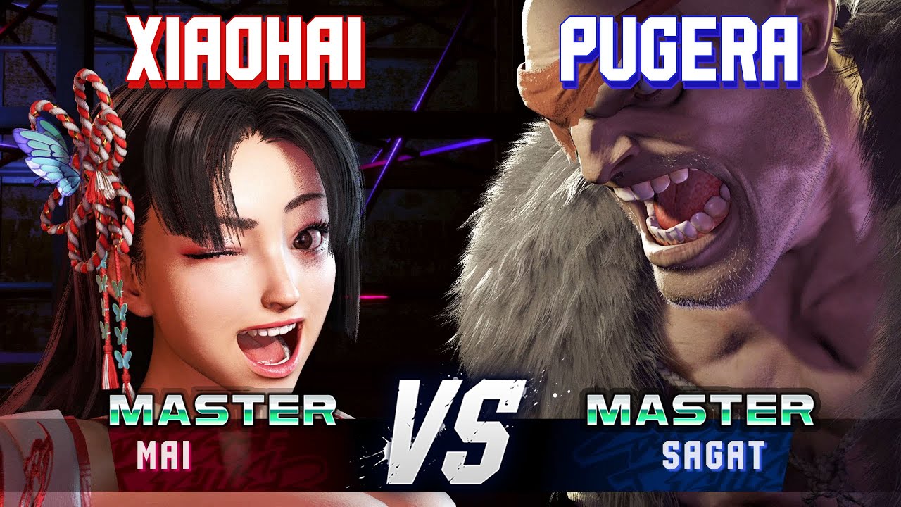SF6 ▰ XIAOHAI (Mai) vs PUGERA (Sagat) ▰ High Level Gameplay