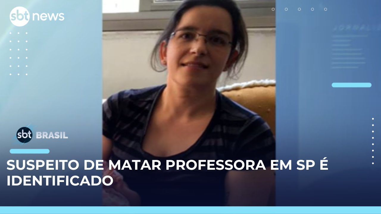 Polícia de São Paulo identifica suspeito de assassinar professora | SBT Brasil (06/05/25)