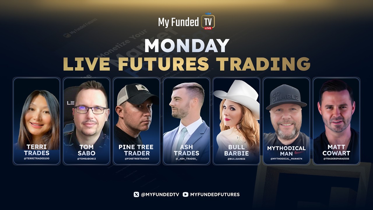 Monday: Live Futures Trading & Market Talk | MyFundedTV 03/02/26