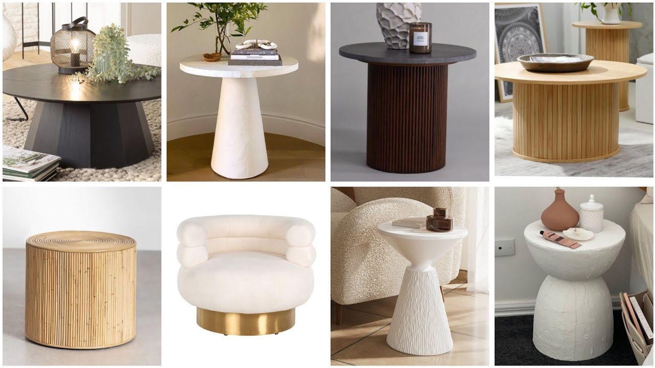 طاولات عصرية راقية اصنعيها بنفسك بأقل تكلفة وأفكار صنع صواني#diy#deco#table design#ideas##side_table