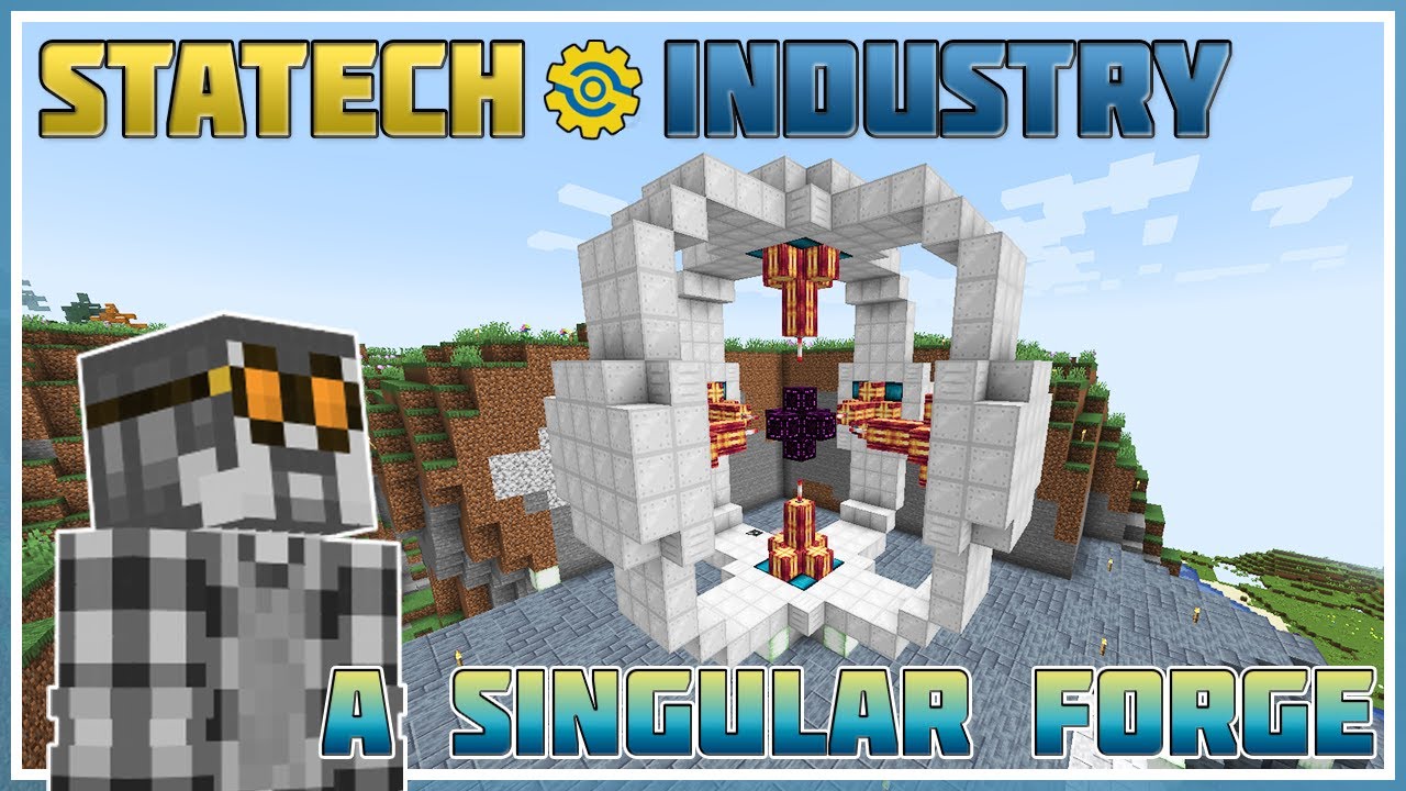 The Modern Industrialization Quasi Singularity Forge - Minecraft: Statech Industry #36