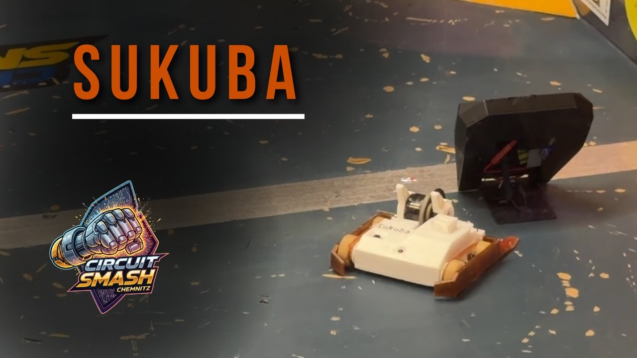Sukuba | All fights | 150g combat robot | Circuit Smash Chemnitz 2025