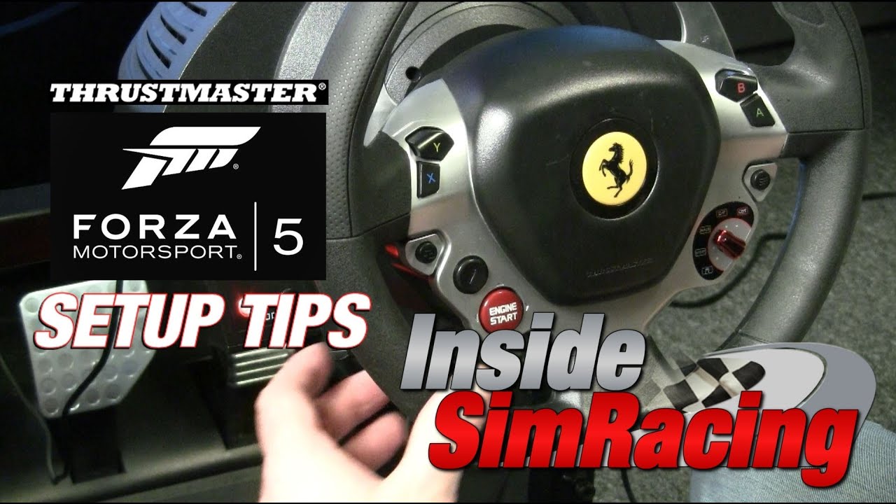 Forza Motorsport 5 / Thrustmaster TX Wheel Setup Tips by Inside Sim Racing