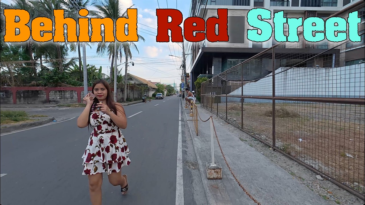 Angeles City Red Street Back Alleys at Peak Hour 🇵🇭 | Real Walk Behind the Scenes