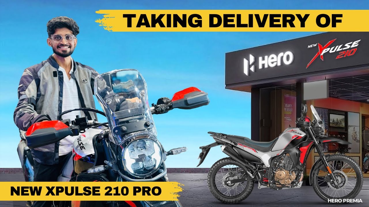 Finally! Taking Delivery of My Xpulse 210 Pro | First Ride Review 😍🏍️