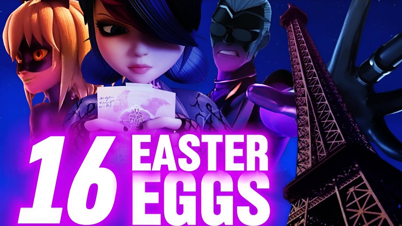Les Easter Eggs de Miraculous World Paris !