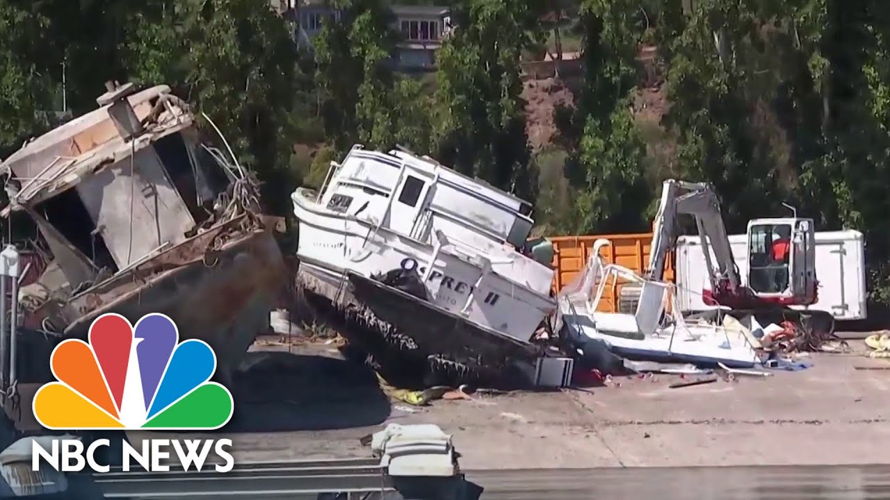 California Authorities Destroy Boats And Clear Floating Community