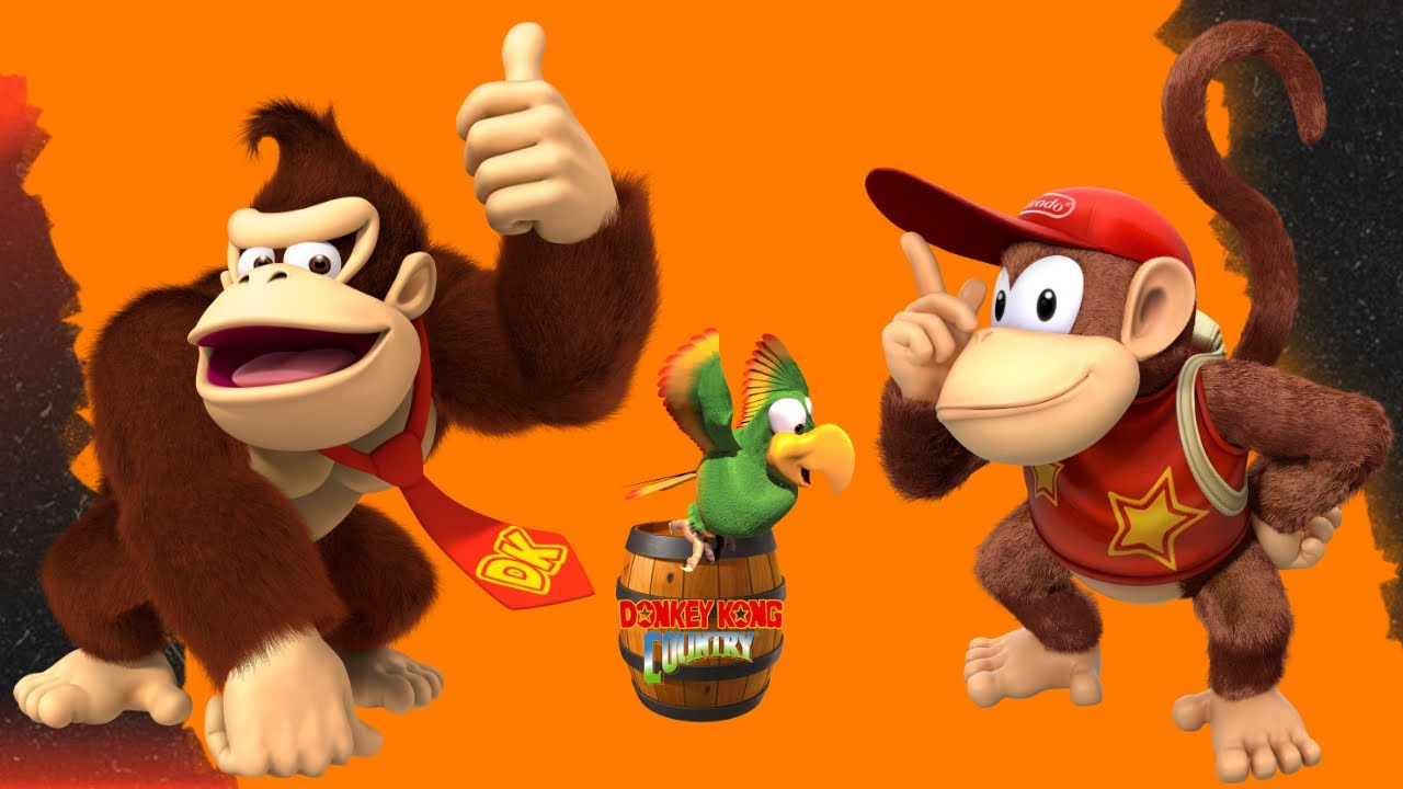 A Selva Lendária de Donkey Kong Country #donkeykong #donkeykongcountry #donkeykongbananza