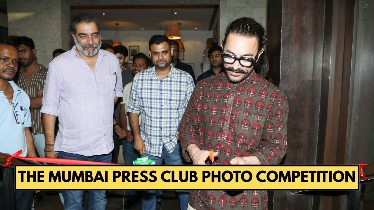 Amir Khan As A Chief Guest At The Mumbai Press Club Photo Competition, &ldquo;Mumbai Moments 2025.&rdquo;