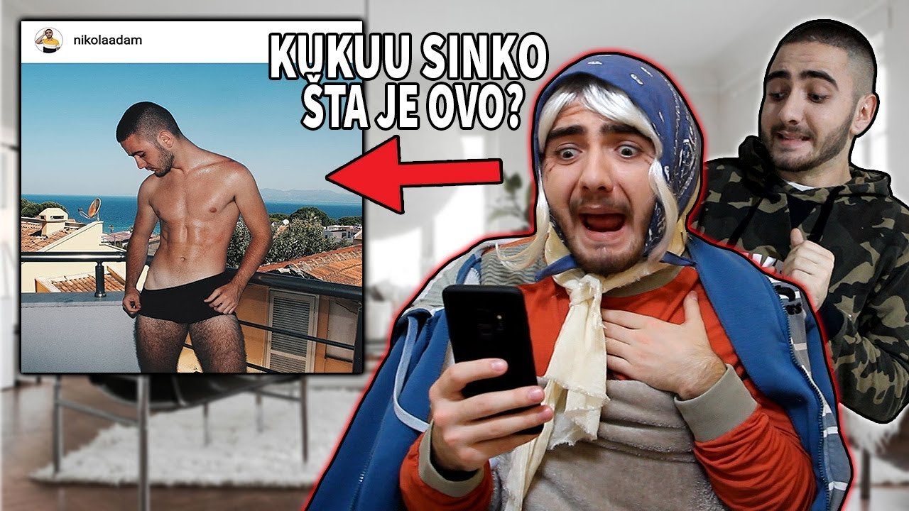 BABA REAGUJE na MOJE SLIKE sa INSTAGRAMA!