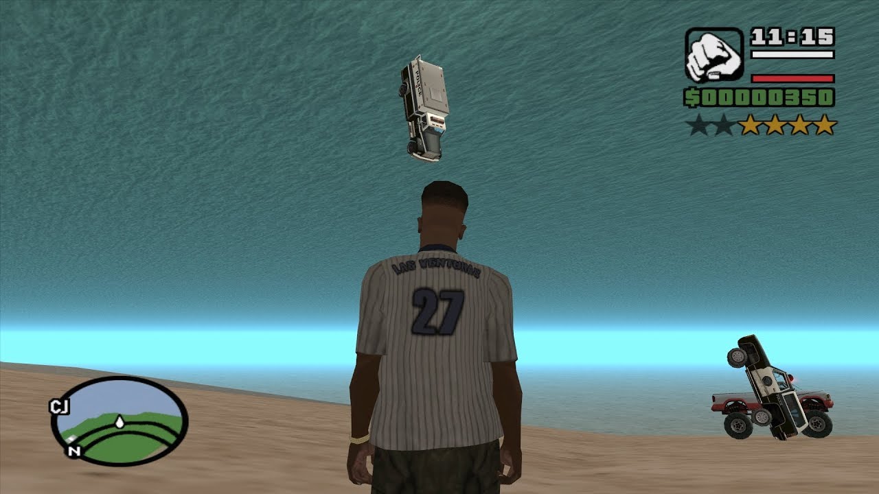 Chain Game mod - How to get the Monster at the very beginning of the game - GTA San Andreas