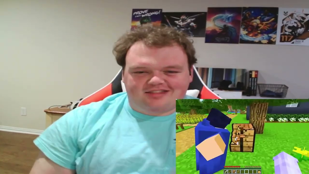 Мод Minecraft делает всех Thiccc - реакция Aphmau Thicc Minecraft