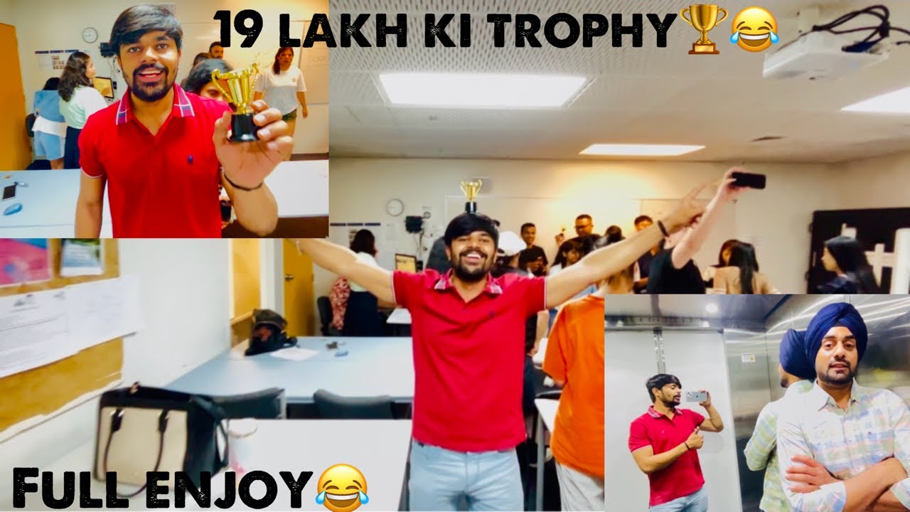 19 lakh ki trophy🏆😂 || life of an international student in Newzealand🇳🇿 || @Khatri_1626 