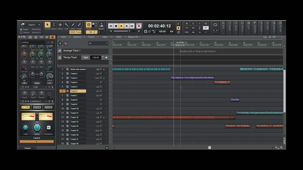 I remade The Weeknd Too Late Instrumental