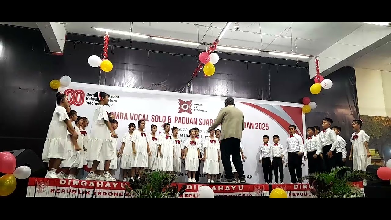Sengko sengko by GKPS Pansur V Children Choir | Festival kebangsaan 2025 | Manhatan Mall Medan